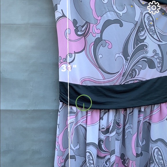 Large New Touch off shoulder dress - Picture 2 of 5